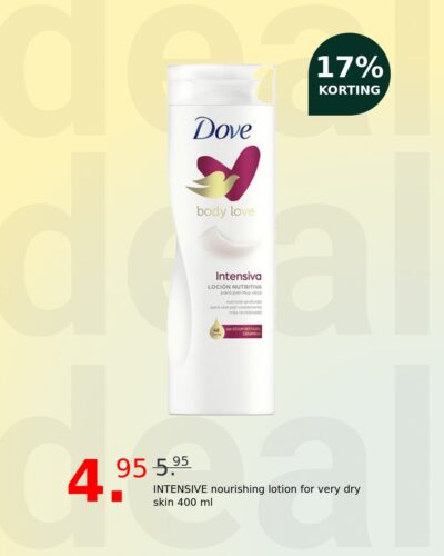 INTENSIVE nourishing lotion for very dry skin 400 ml