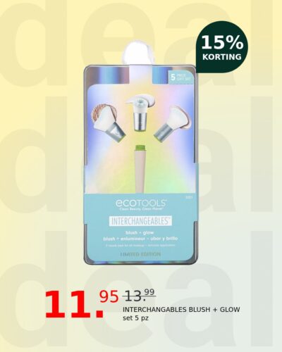 INTERCHANGABLES BLUSH + GLOW set 5 pz