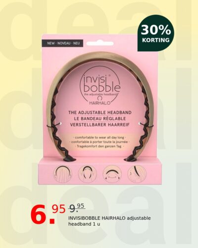 INVISIBOBBLE HAIRHALO adjustable headband 1 u