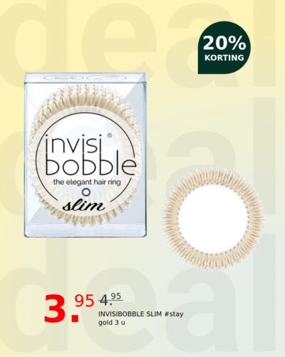INVISIBOBBLE SLIM #stay gold 3 u