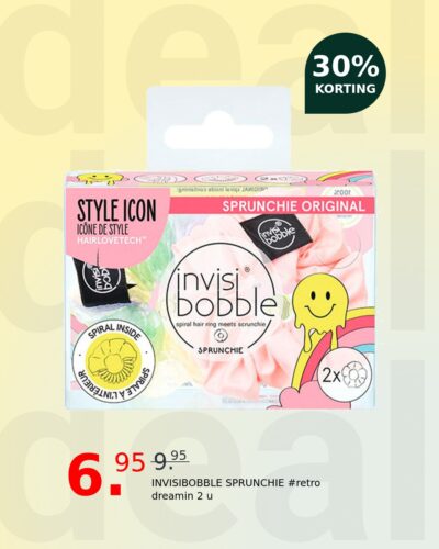 INVISIBOBBLE SPRUNCHIE #retro dreamin 2 u