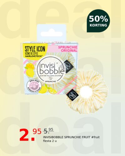 INVISIBOBBLE SPRUNCHIE FRUIT #fruit fiesta 2 u