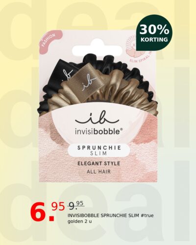 INVISIBOBBLE SPRUNCHIE SLIM #true golden 2 u