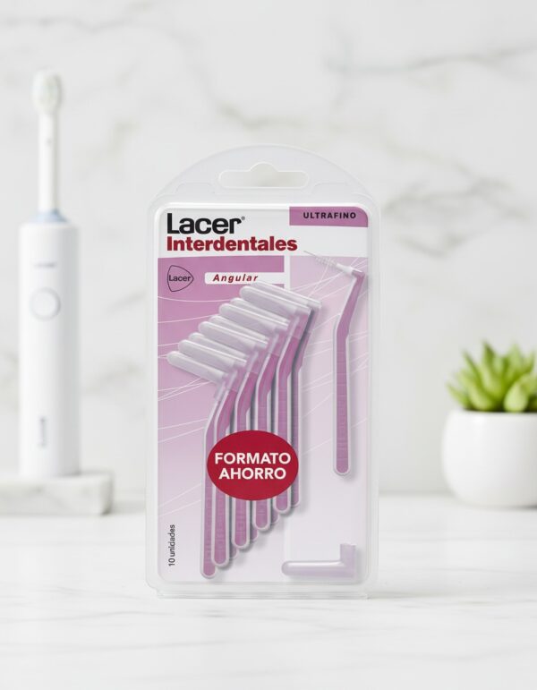 Lacer INTERDENTALES ANGULAR ultrafino #surtido 10 u