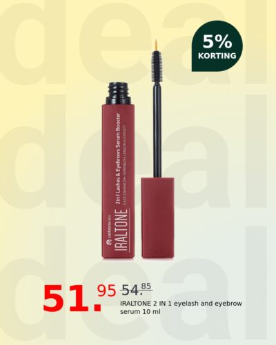 IRALTONE 2 IN 1 eyelash and eyebrow serum 10 ml