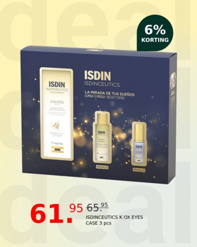 ISDINCEUTICS K OX EYES CASE 3 pcs