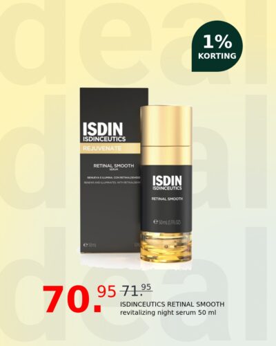ISDINCEUTICS RETINAL SMOOTH revitalizing night serum 50 ml