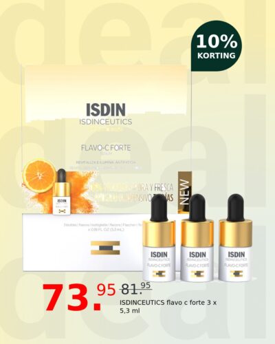 ISDINCEUTICS flavo c forte 3 x 5,3 ml