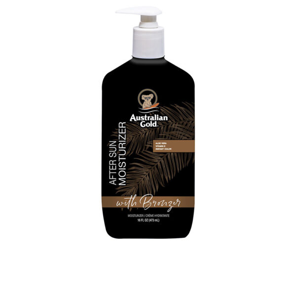 AFTER SUN MOISTURIZER body cream with bronzer 473 ml