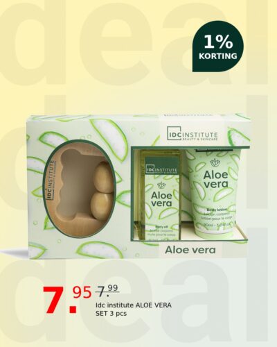 Idc institute ALOE VERA SET 3 pcs