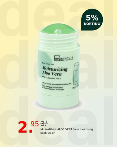 Idc institute ALOE VERA face cleansing stick 25 gr