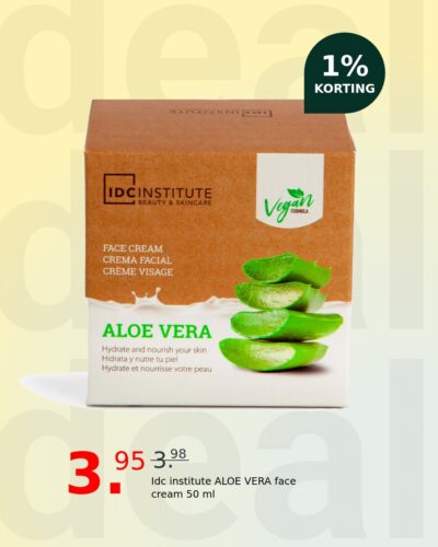 Idc institute ALOE VERA face cream 50 ml