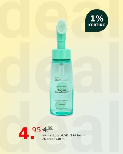 Idc institute ALOE VERA foam cleanser 240 ml
