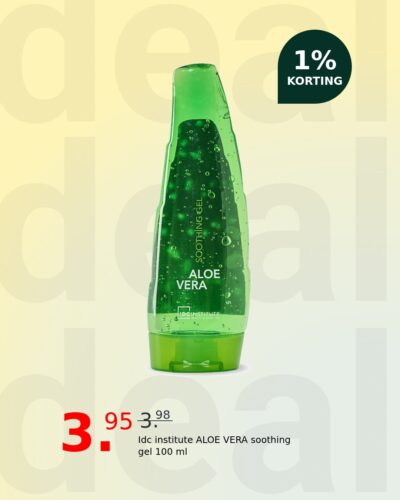 Idc institute ALOE VERA soothing gel 100 ml