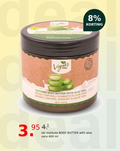 Idc institute BODY BUTTER with aloe vera 400 ml