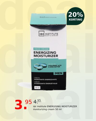 Idc institute ENERGISING MOISTURIZER moisturizing cream 50 ml