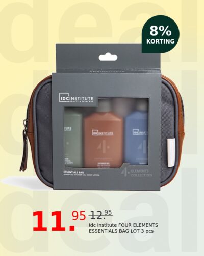 Idc institute FOUR ELEMENTS ESSENTIALS BAG LOT 3 pcs