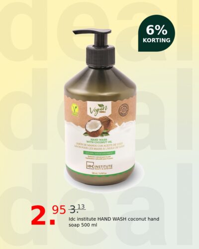 Idc institute HAND WASH coconut hand soap 500 ml