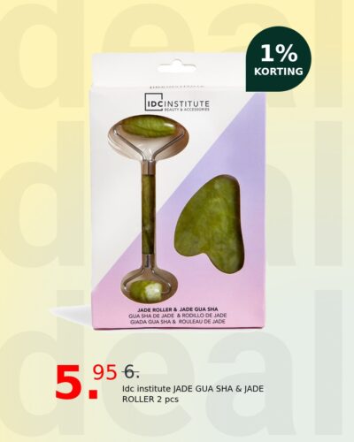 Idc institute JADE GUA SHA & JADE ROLLER 2 pcs