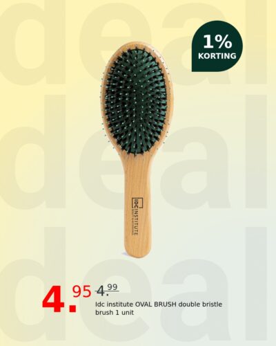 Idc institute OVAL BRUSH double bristle brush 1 unit