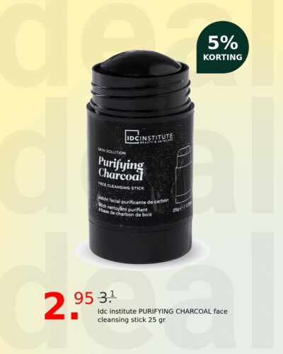 Idc institute PURIFYING CHARCOAL face cleansing stick 25 gr