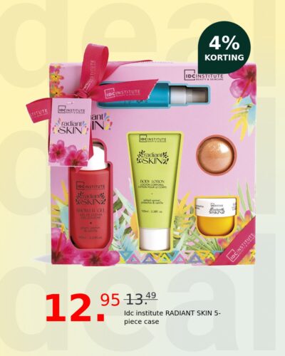 Idc institute RADIANT SKIN 5-piece case