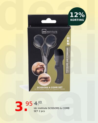 Idc institute SCISSORS & COMB SET 2 pcs