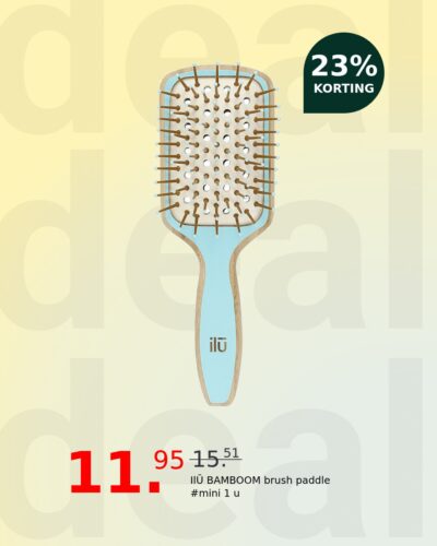 IlŪ BAMBOOM brush paddle #mini 1 u