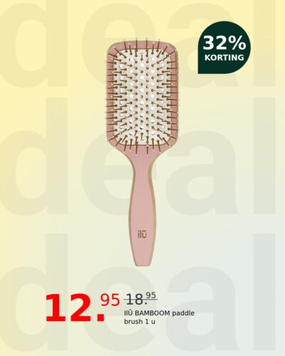 IlŪ BAMBOOM paddle brush 1 u
