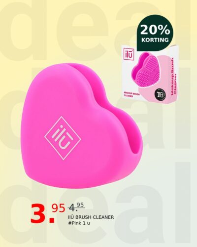 IlŪ BRUSH CLEANER #Pink 1 u