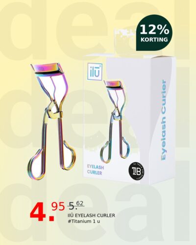 IlŪ EYELASH CURLER #Titanium 1 u