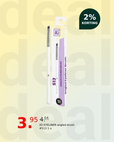 IlŪ EYELINER angled brush #513 1 u
