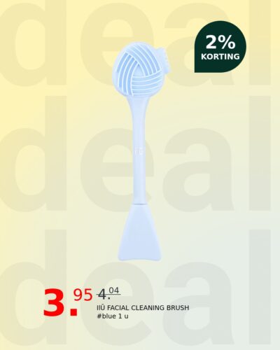 IlŪ FACIAL CLEANING BRUSH #blue 1 u