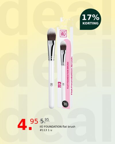 IlŪ FOUNDATION flat brush #113 1 u