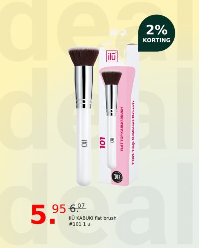 IlŪ KABUKI flat brush #101 1 u