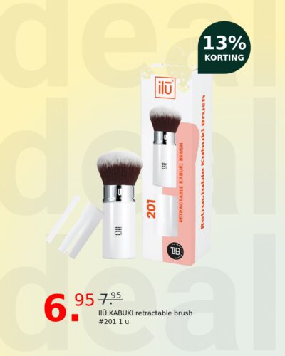 IlŪ KABUKI retractable brush #201 1 u