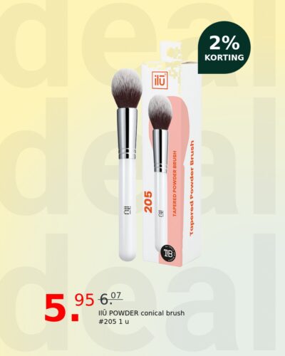 IlŪ POWDER conical brush #205 1 u