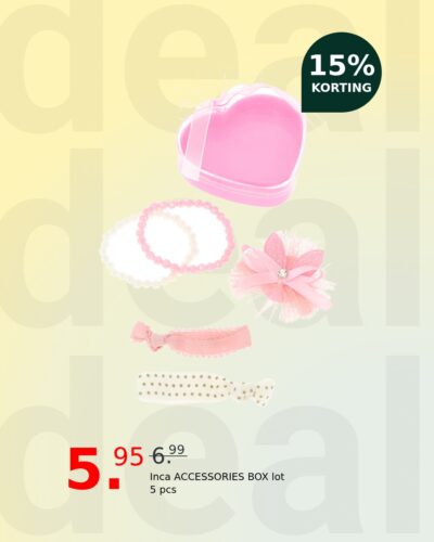 Inca ACCESSORIES BOX lot 5 pcs