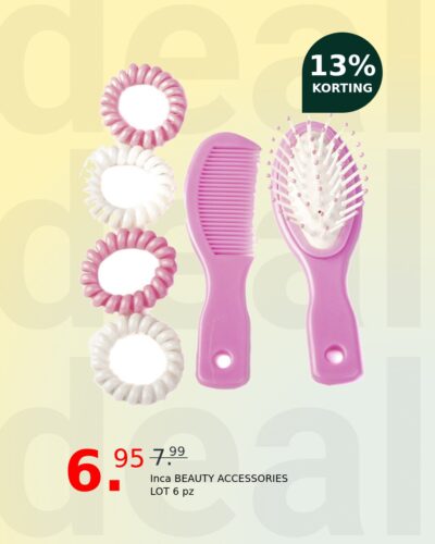 Inca BEAUTY ACCESSORIES LOT 6 pz