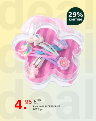 Inca HAIR ACCESSORIES LOT 9 pz