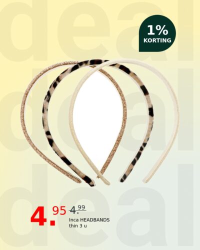 Inca HEADBANDS thin 3 u