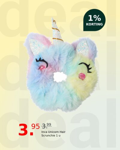 Inca Unicorn Hair Scrunchie 1 u