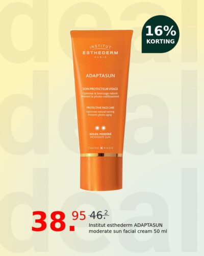 Institut esthederm ADAPTASUN moderate sun facial cream 50 ml