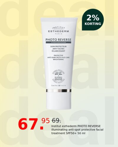 Institut esthederm PHOTO REVERSE illuminating anti-spot protective facial treatment SPF50+ 50 ml