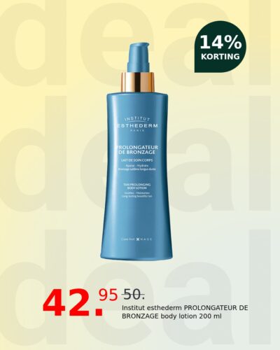 Institut esthederm PROLONGATEUR DE BRONZAGE body lotion 200 ml