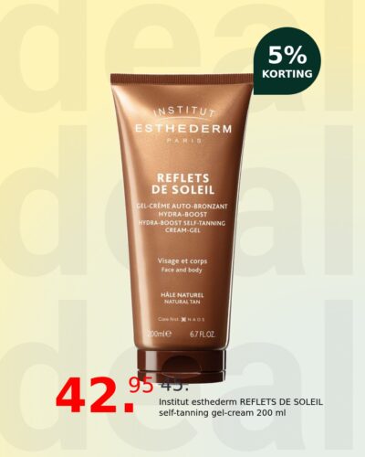 Institut esthederm REFLETS DE SOLEIL self-tanning gel-cream 200 ml