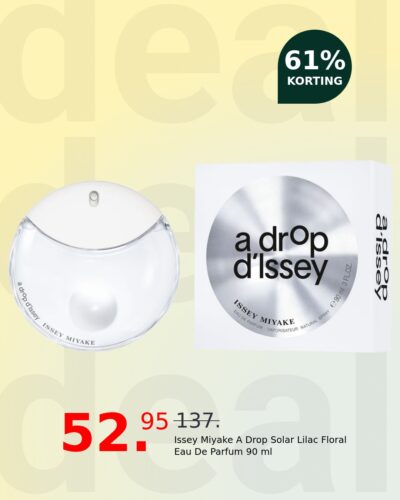 Issey Miyake A Drop Solar Lilac Floral Eau De Parfum 90 ml