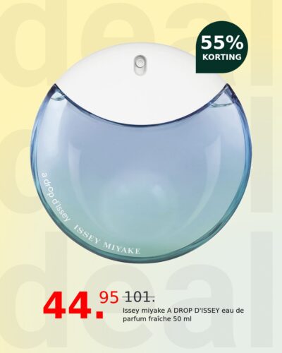 Issey miyake A DROP D'ISSEY eau de parfum fraîche 50 ml