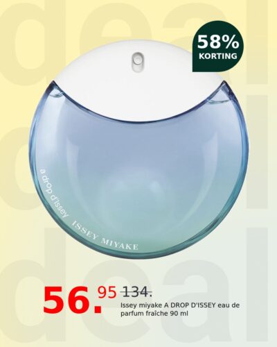 Issey miyake A DROP D'ISSEY eau de parfum fraîche 90 ml