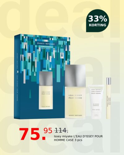 Issey miyake L'EAU D'ISSEY POUR HOMME CASE 3 pcs
